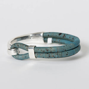 Vegan Cork Side Hook Bracelet - Down East Shop