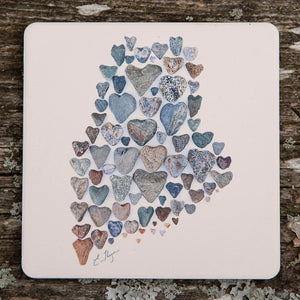 Love Rocks Coasters - Down East Shop