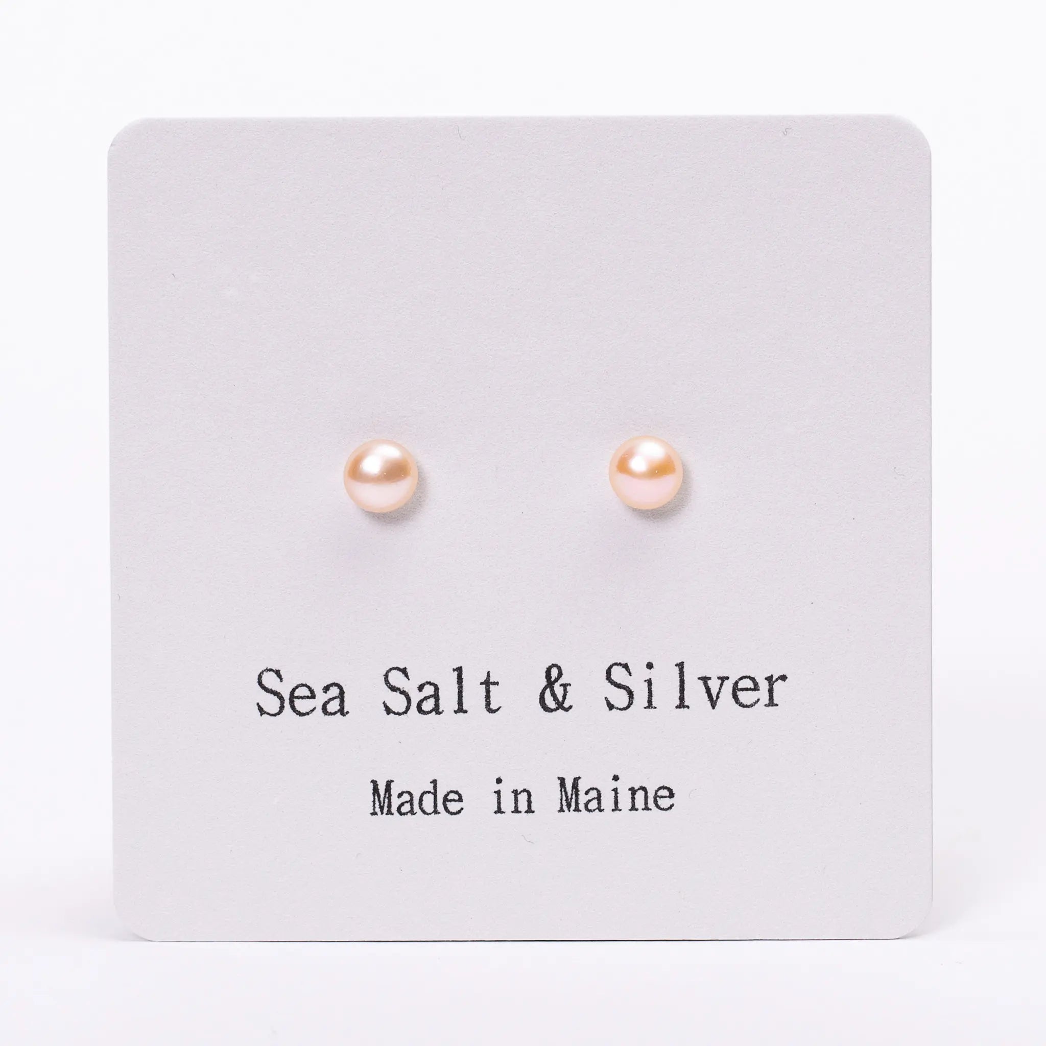 Pearl Stud Earrings | Simple & Dainty