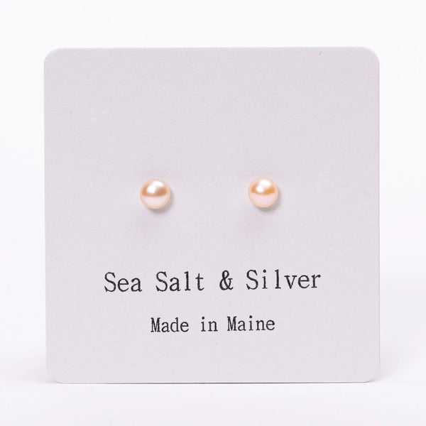 Pearl Stud Earrings