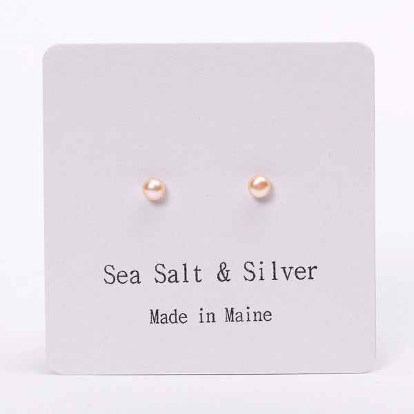 Pearl Stud Earrings