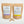 Load image into Gallery viewer, Bee Dandy natural lavender and lemon scented laundry detergents in zip top reusable bags side-by-side view
