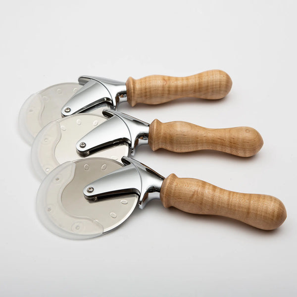 Hand-Turned Pizza Cutters