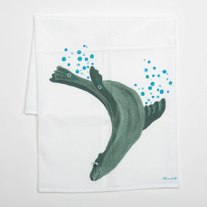 Sea Creatures Sack Tea Towels - Down East Shop