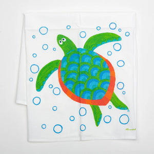 Sea Creatures Sack Tea Towels - Down East Shop