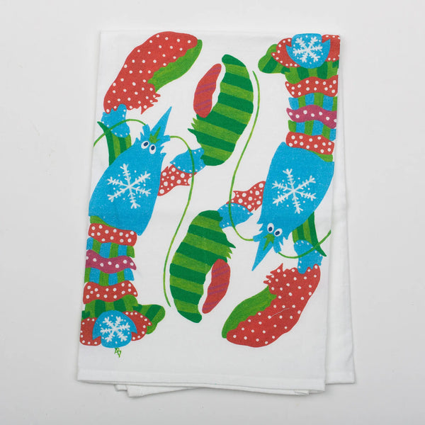 Holiday Flour Sack Tea Towels