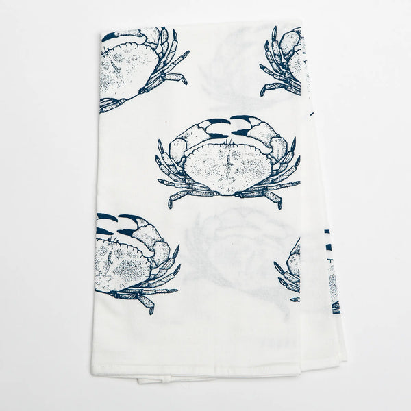 Screen-Printed Flour Sack Tea Towels