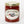 Load image into Gallery viewer, Hot Apricot pepper jelly comes in a clear 9 oz glass jar and is a bright red orange color

