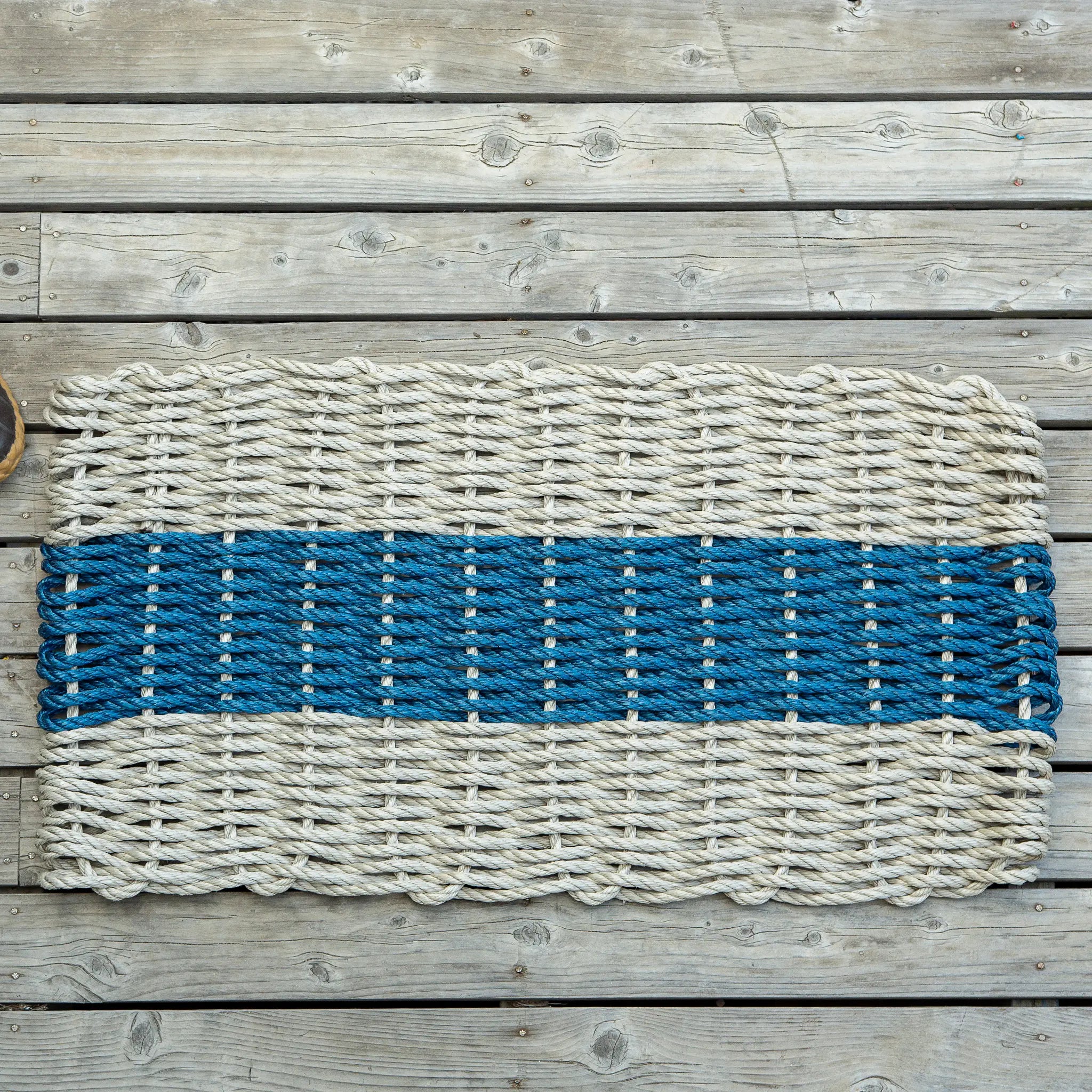 Lobster Rope Mats, Maine Made Rope Doormats
