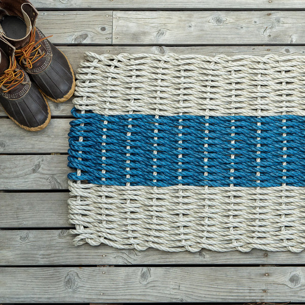 Plastic Container Rope Mat Lobster Rope Mats | Maine Made Rope Doormats | Down East Shop | Down ...