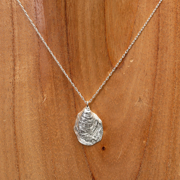 Oyster from South Thomaston Necklace