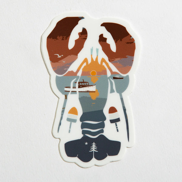 Maine Lobster Sticker