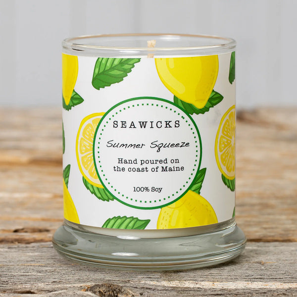 Summer Seawicks Candles