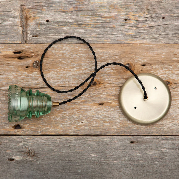 Glass Insulator Pendant Lights